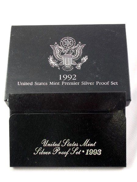 Appraisal: One U S Mint Premier silver proof set and one