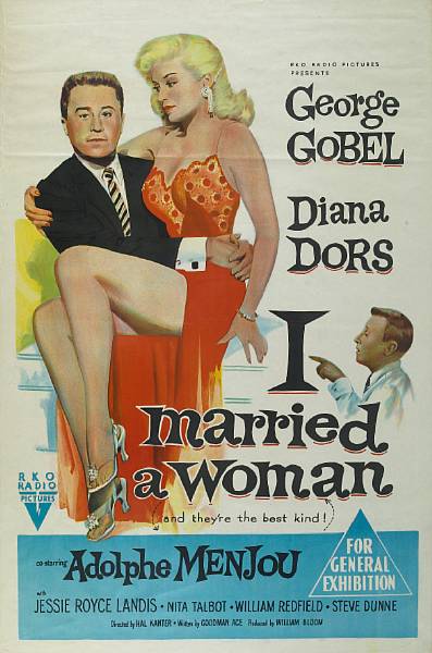 Appraisal: I Married a Woman RKO Radio Pictures one-sheet condition A-