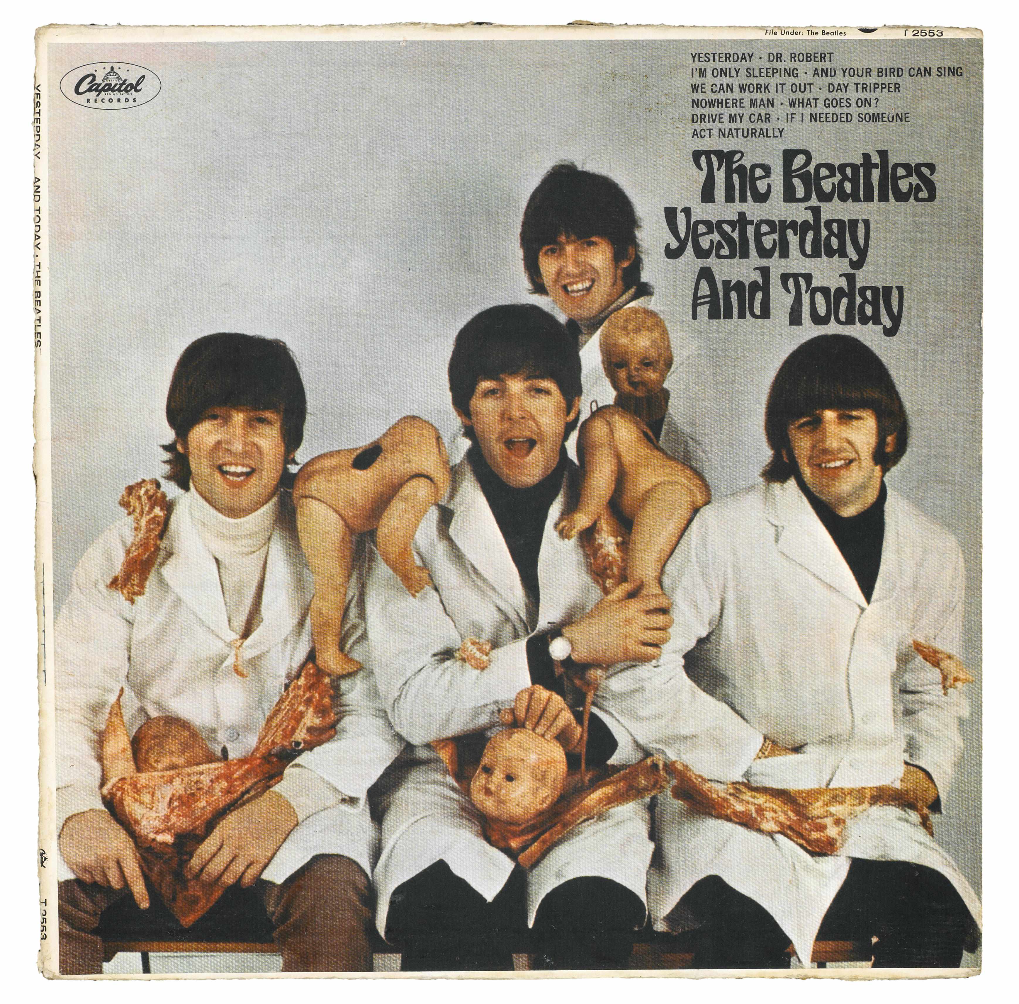 Appraisal: Rock Roll Memorabilia A Beatles Yesterday and Today ''Butcher'' cover