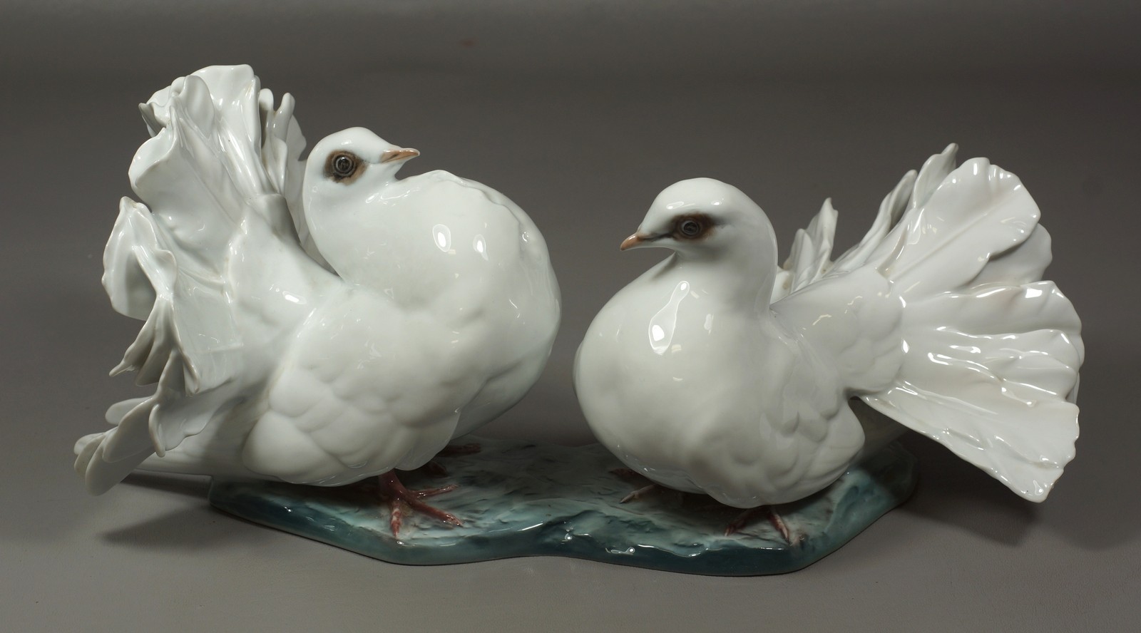 Appraisal: Rosenthal Double Dove Porcelain Figurine approx wide artist signed