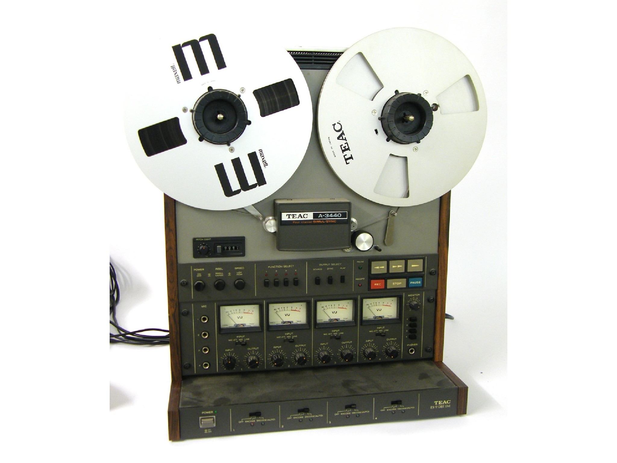 Appraisal: Teac A- four channel reel-to-reel tape recorder ser no together