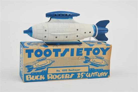 Appraisal: TOOTSIETOY BUCK ROGERS VENUS DESTROYER AMERICAN CIRCA S WHITE AND