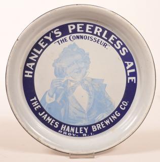 Appraisal: Hanley's Peerless Ale Porcelain Tray Hanley's Peerless Ale Porcelain Tray