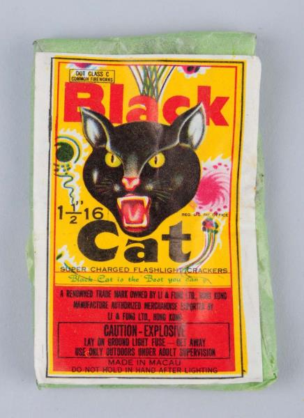 Appraisal: Black Cat -Pack Firecrackers - Class three Made in Macau