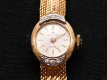 Appraisal: K Gold and Diamond Bucherer Wristwatch K gold and diamond