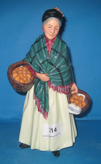 Appraisal: Royal Doulton Figure The Orange Lady HN