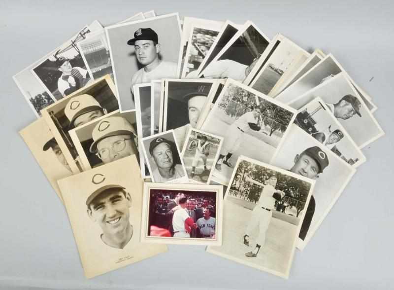 Appraisal: Lot of Approx Baseball Other Sports Photos Description Includes a