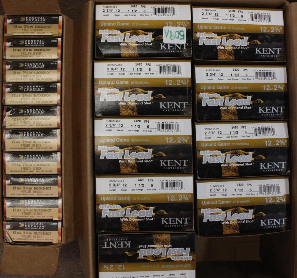 Appraisal: GAUGE SHOTGUN AMMUNITION Kent Ultimate Fast Lead No shot Upland