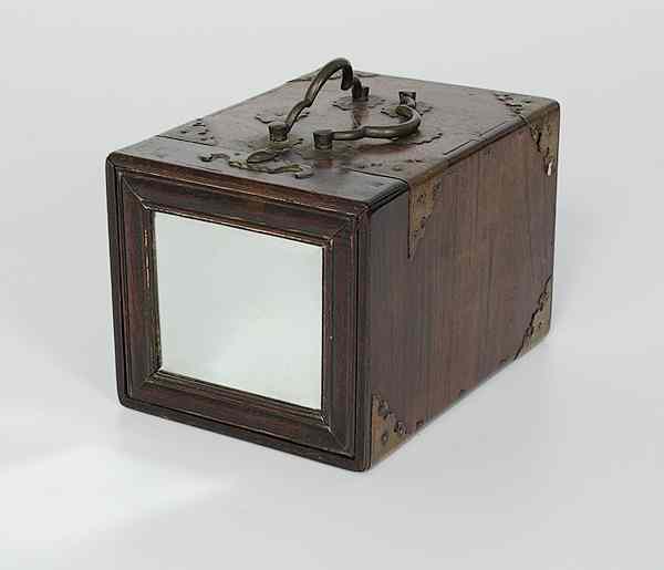 Appraisal: Chinese Dressing Box with Mirrors and Accessories China A dressing