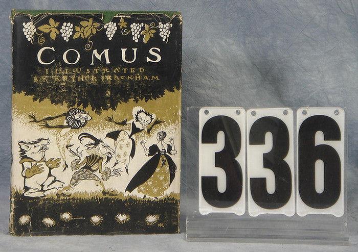 Appraisal: Comus illustrated by Arthur Rackham tears on dust jacket Estimate