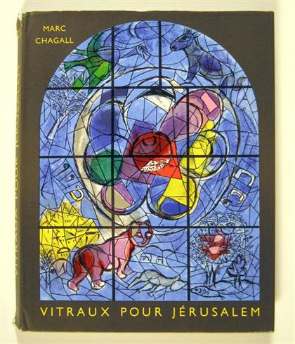 Appraisal: vol Chagall Marc Vitraux pour Jerusalem Monte Carlo Andre Sauret