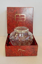 Appraisal: BOXED ROYAL DOULTON CRYSTAL ROSE BOWL