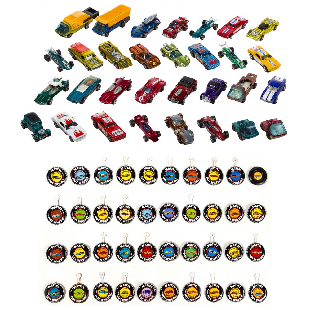 Appraisal: MATTEL REDLINE HOT WHEELS TOY CAR ASSORTMENT cars from various