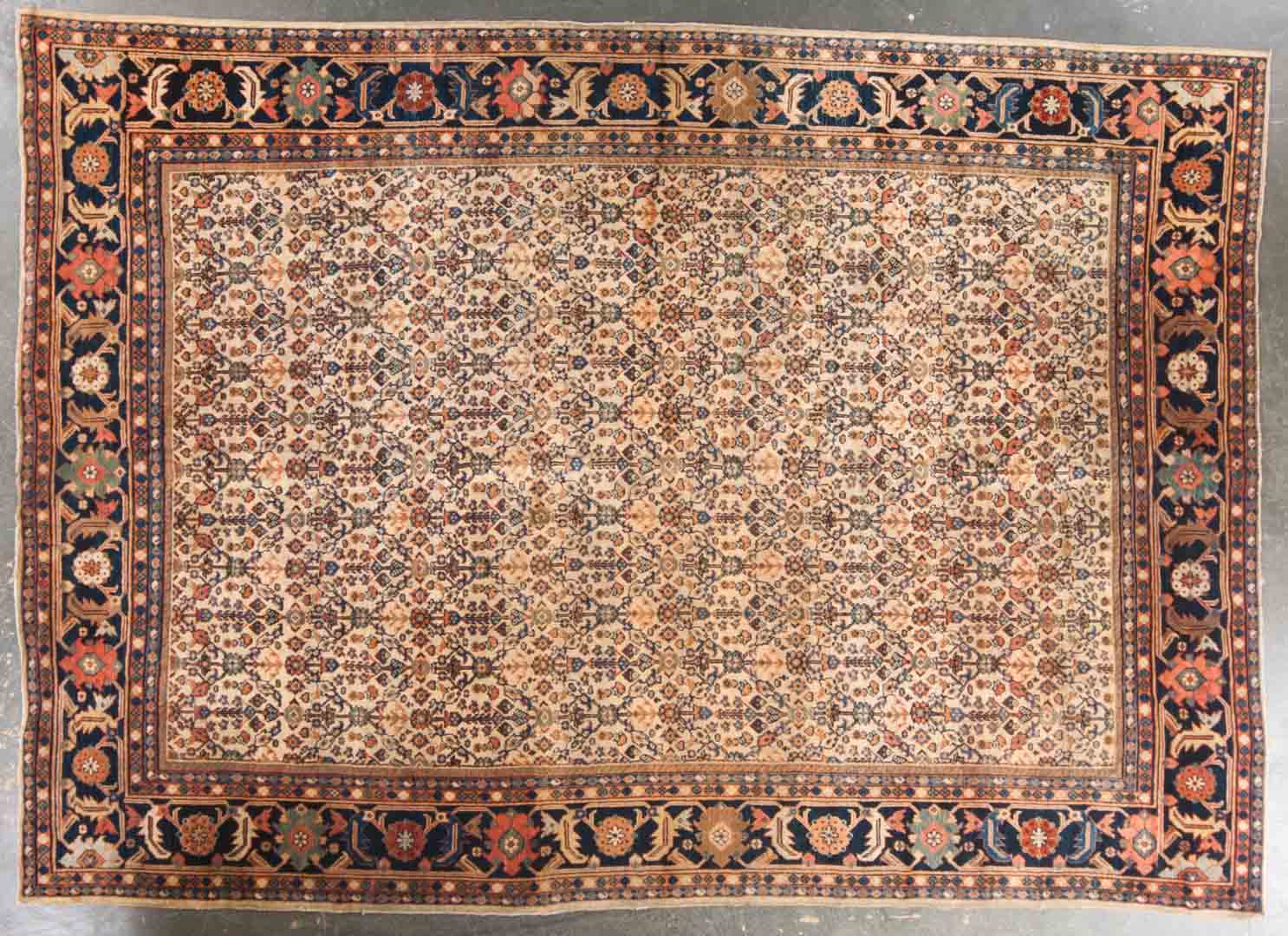 Appraisal: Antique Mahal carpet approx x Persia circa