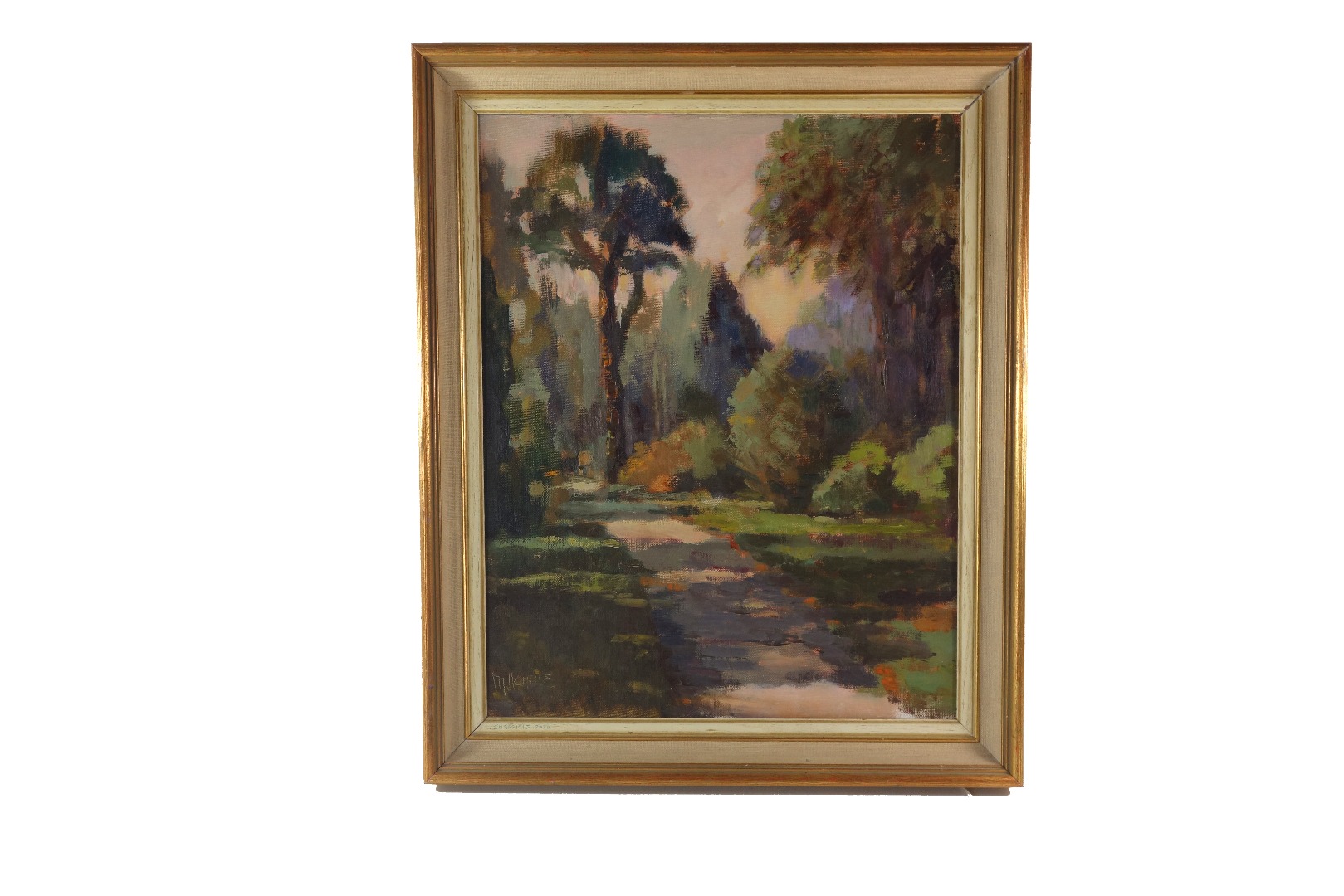 Appraisal: Marjorie Harris British th Century Sheffield Park signed 'M Harris'