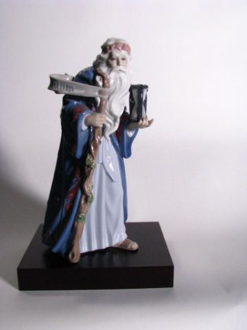 Appraisal: Lladro Father Time Millenium series figurine Issued retired Sculpted by