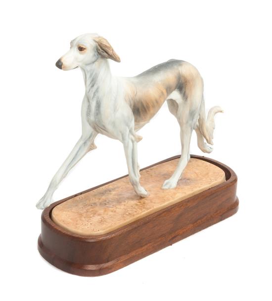 Appraisal: Sale Lot A Worcester Porcelain Figure th century titled Saluki