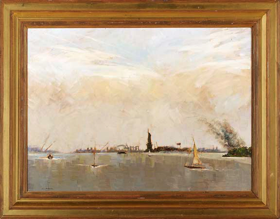 Appraisal: Mary Anna Goetz American New York b New York Harbor