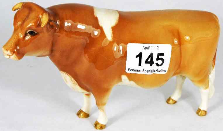 Appraisal: Beswick Guernsey Bull Model one ear chipped the other damaged