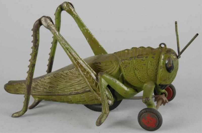 Appraisal: Cast Iron Hubley Grasshopper Toy Description American Large size variation