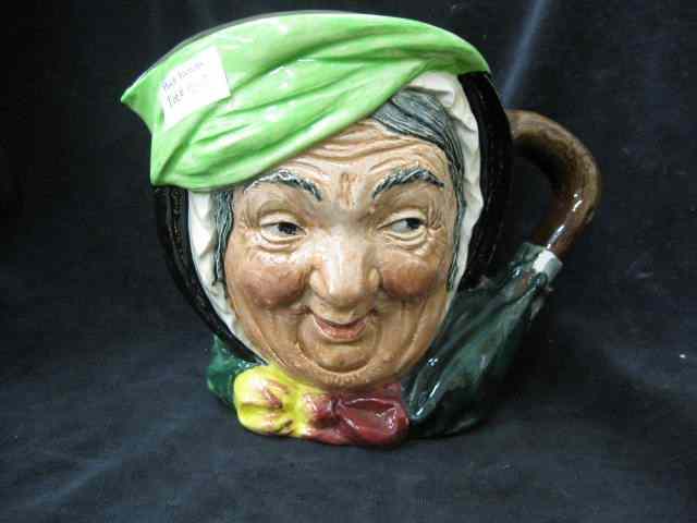 Appraisal: Royal Doulton Character Mug ''Sairey Gamp'' D- old ''A'' mark