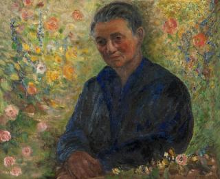 Appraisal: Joseph Kleitsch Portrait of a man seated in a garden