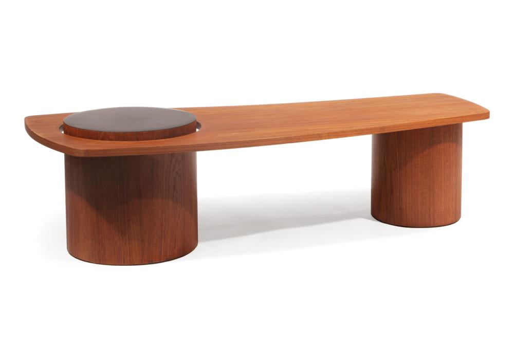 Appraisal: RS Associates Teak Martini Coffee Table c Montreal teak and