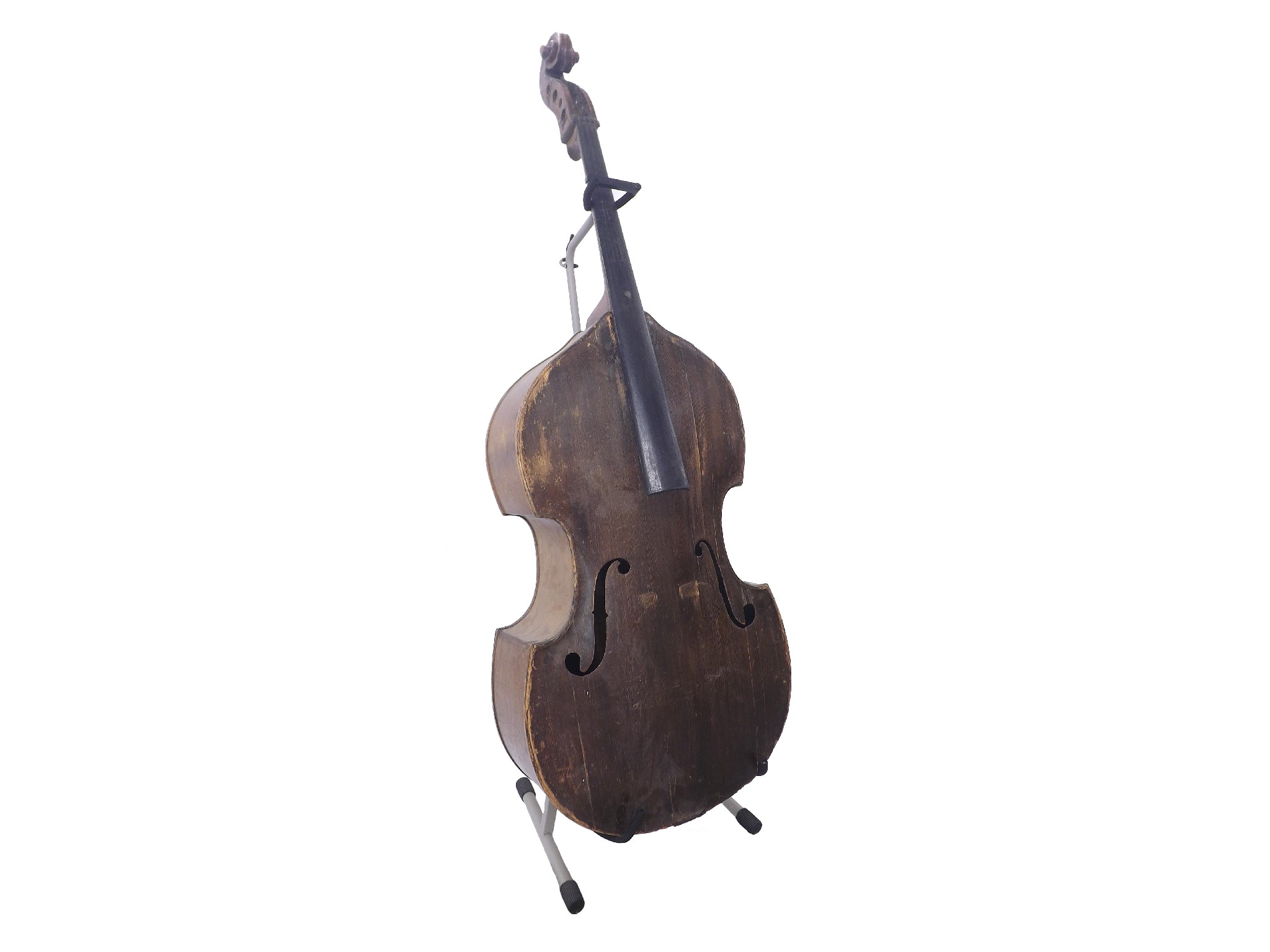 Appraisal: Lowendal double bass circa in need of extensive restoration