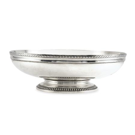 Appraisal: Tiffany Co Makers Sterling Silver Footed Center Bowl Estimate -