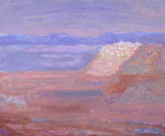 Appraisal: Muriel Rose - two unframed oils Landscapes one on board