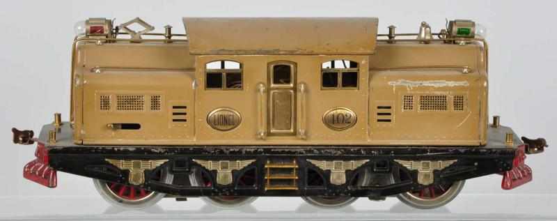 Appraisal: Lionel No Train Locomotive in Mojave Description American Pre-war Standard