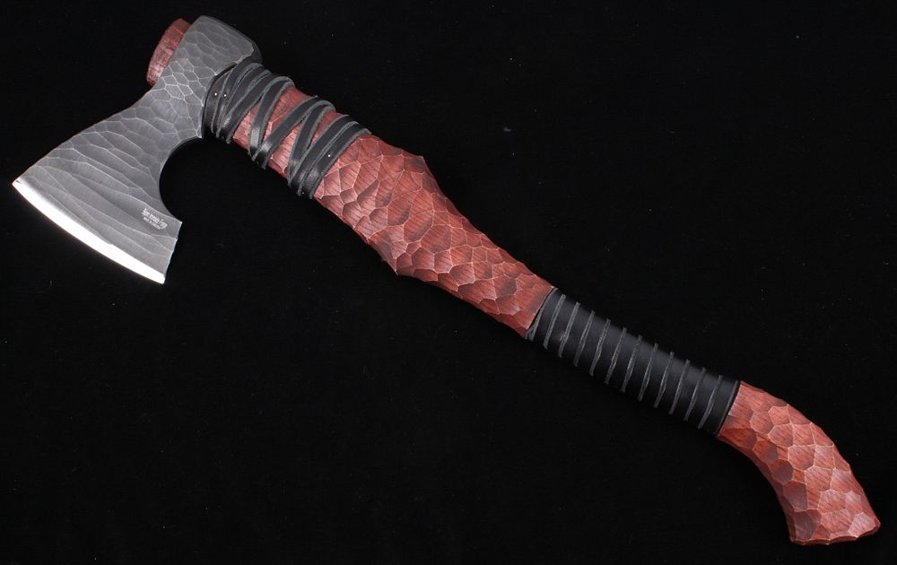 Appraisal: Bjorn Ironside Forge High Carbon Bearded Axe Featured in this