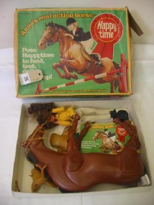 Appraisal: Anna's Happy Time real action house including horse figure and