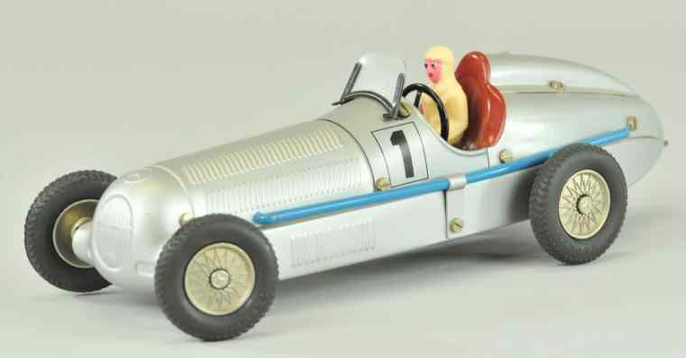 Appraisal: MARKLIN MERCEDES BENZ RACER Germany contemporary re-issue model pressed steel