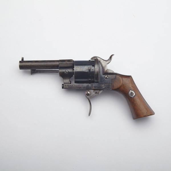 Appraisal: Belgian Le Faucheux Pinfire Pocket Revolver th century the inch