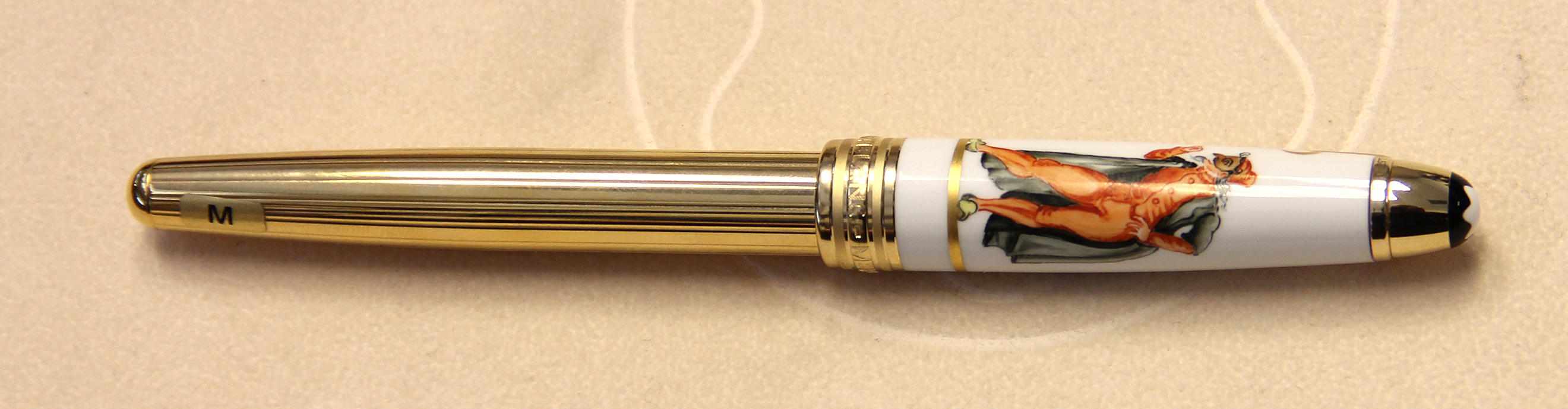 Appraisal: MONTBLANC Venetian Carnival Annual Edition Fountain Pen This pen the