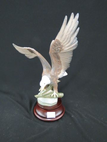 Appraisal: Lladro Porcelain Figurine of a Bald Eagle model signed by