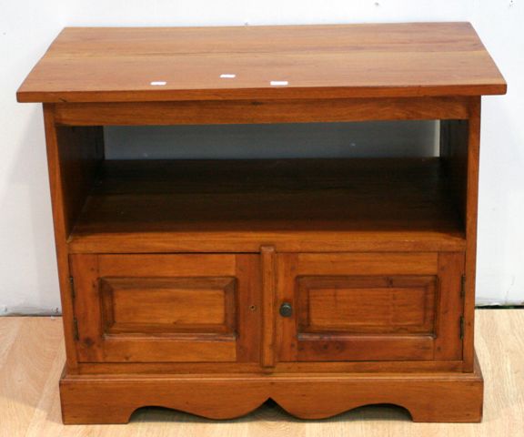 Appraisal: A pine low side cupboard cm wide cm deep cm