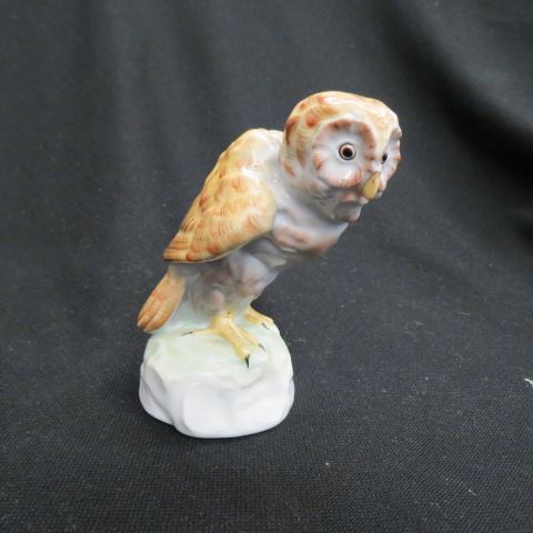 Appraisal: Herend Porcelain Figurine of an Owl excellent