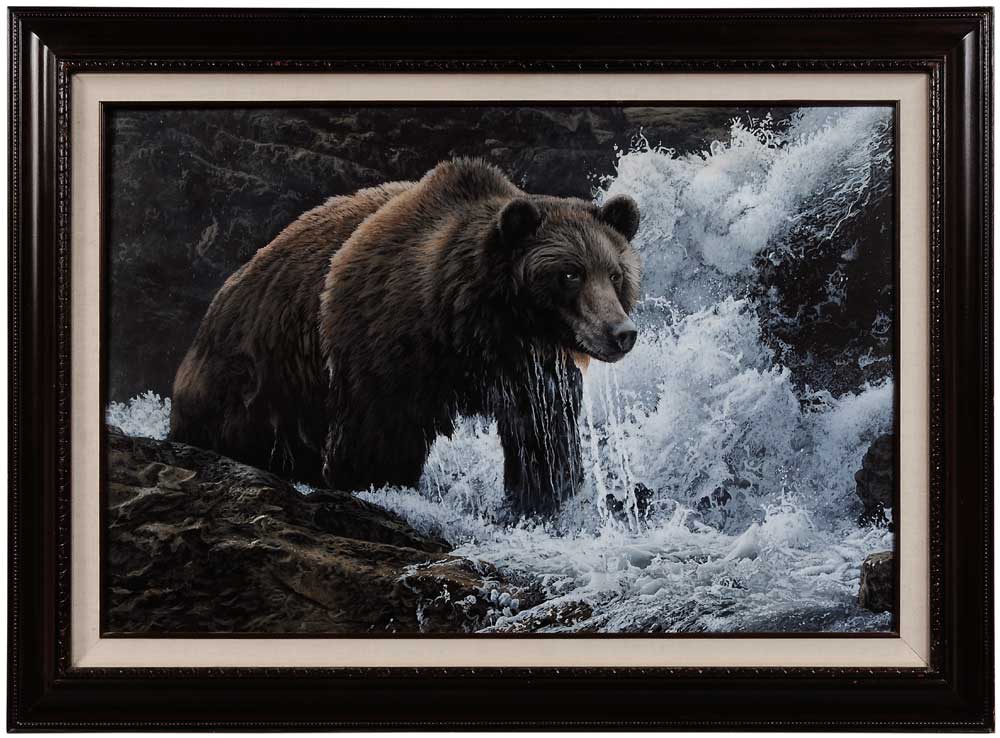 Appraisal: Kyle Sims Montana born Northern Presence-Grizzly signed lower left K