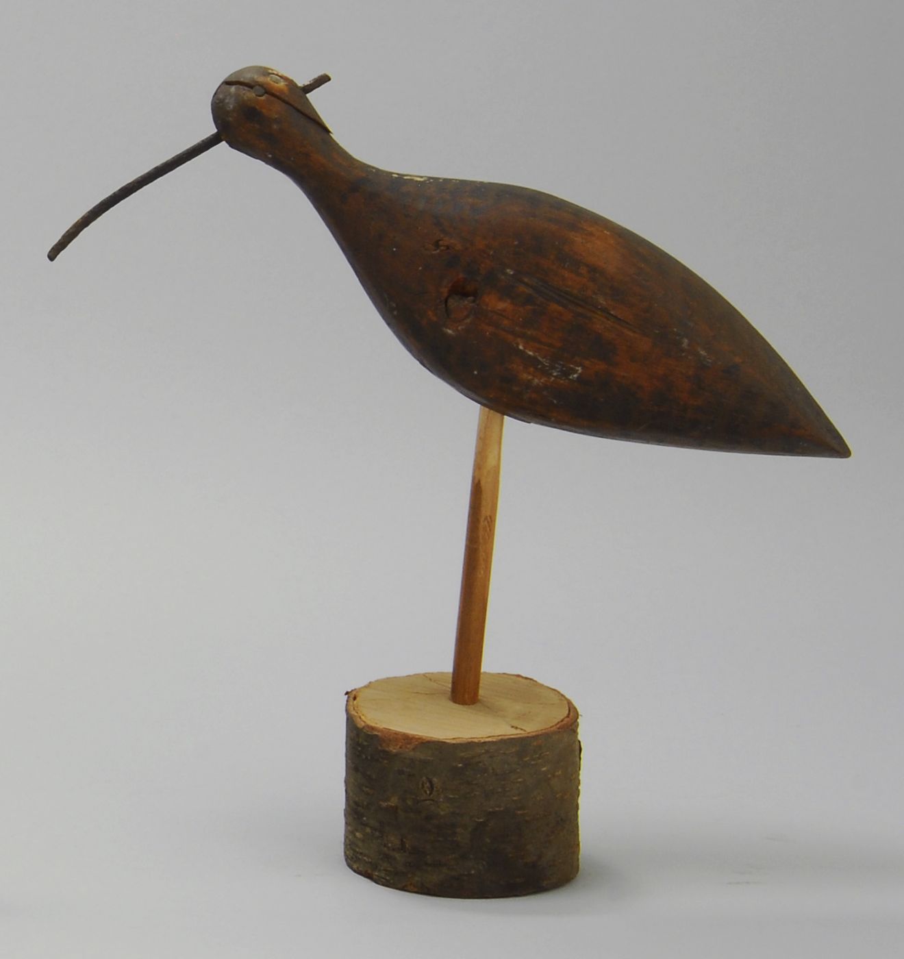 Appraisal: IRON-BILL CURLEW DECOY From New Jersey Paint with considerable wear