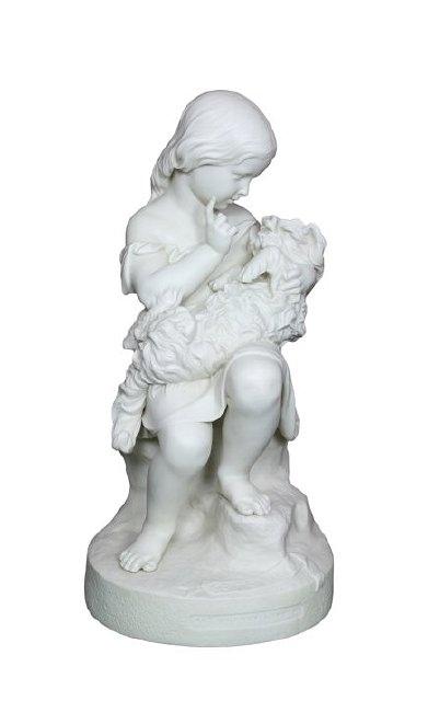 Appraisal: A Copeland parian figure 'Go to sleep' signed J Durham