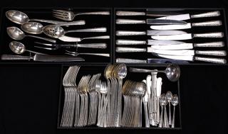 Appraisal: Ameican sterling silver flatware service for twelve by Towle in