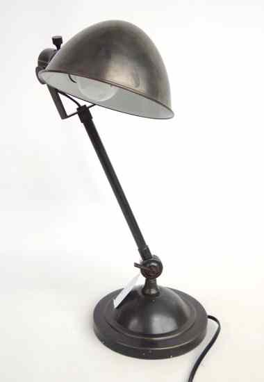 Appraisal: Desk lamp '' Ht