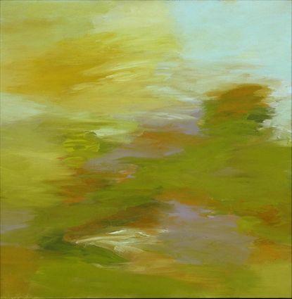 Appraisal: FELRATH HINES b LANDSCAPE Oil on canvas x in signed