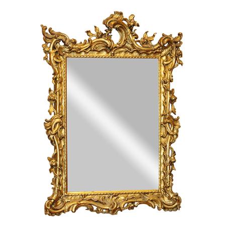 Appraisal: Rococo Style Gilt-Wood Mirror Estimate nbsp nbsp nbsp - nbsp