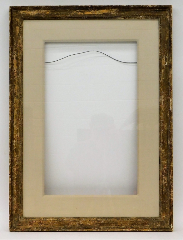 Appraisal: HEYDENRYK NEW YORK CARVED WOOD HARMON REEVES FRAME New York