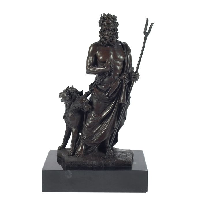 Appraisal: After Demetre H Chiparus Romanian - ''Hades '' c bronze