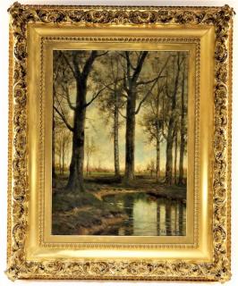 Appraisal: European Post Impressionist O C Landscape Painting EUROPE EARLY TH