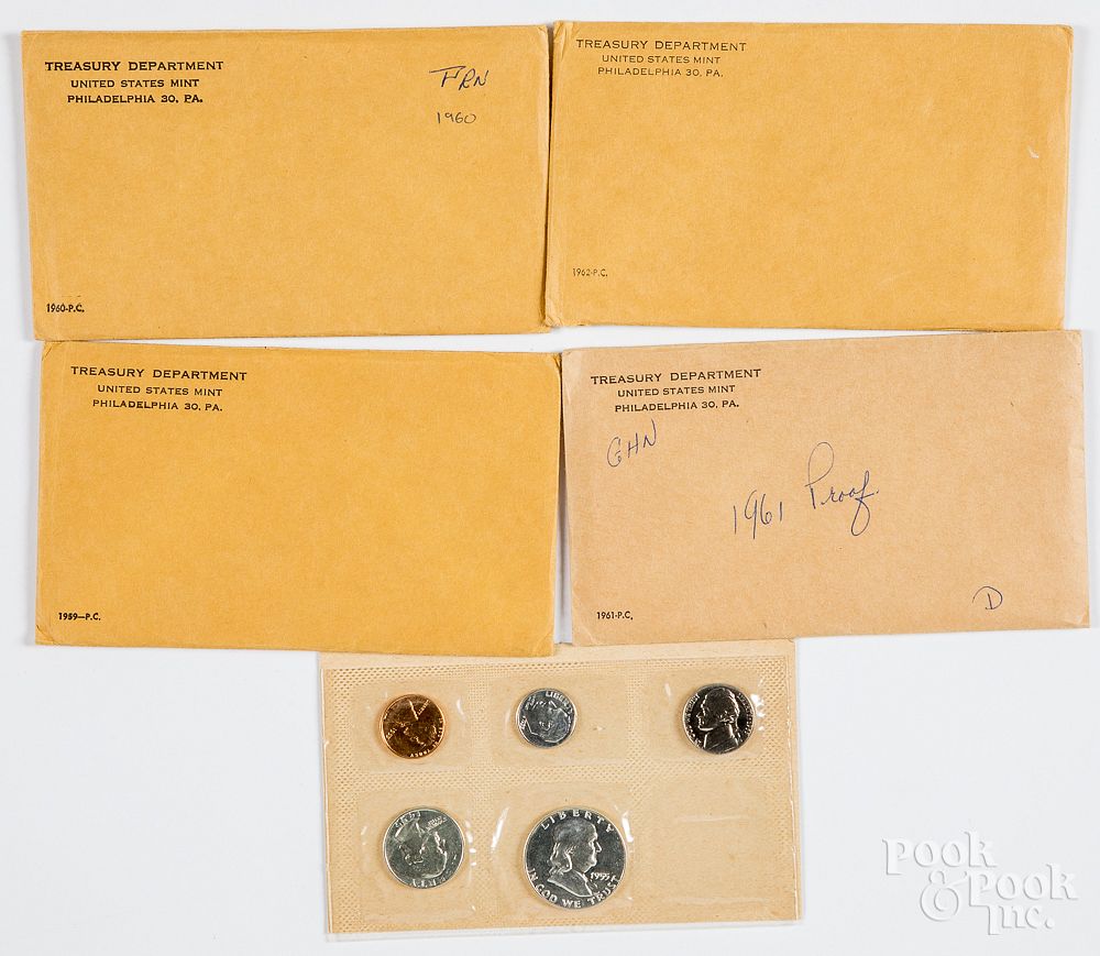 Appraisal: Five US mint sets Five US mint sets Competitive In-House